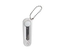 Ciseaux télescopiques portables ciseaux pliables en acier inoxydable avec porte-clés Télescopique en acier inoxydable Portable Safe-pocket Voyage