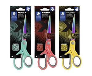 Ciseaux universel droitiers bouts pointus Norix Staedtler 21 cm
