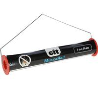 Cit MuscaRoll Moulinet Anti-Mouches avec Support en métal 7 m x 30 cm, Noir