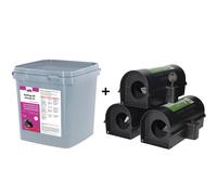 cit RatStop DF Cereals 25 Kit station d'appât incluse
