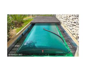Citerne souple 10000 litres (10 m3) - Forme Standard (5,82 m x 2,98 m x 0,90 m)