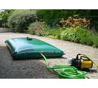 Citerne souple 4000 litres (4 m3) - Forme étroite (8.37m x 1.48m x 0.5m)