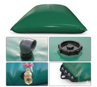 Citerne Souple Etroite 6 m3 (6000L) PVC Traité Anti-UV - Pour Jardin/Vide sanitaire/Terrasse - Fabrication Française - Direct Usine