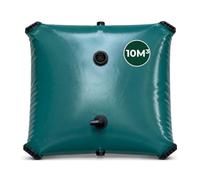 Citerne Souple/Récupérateur Eau de Pluie/Bâche Souple en PVC/traitée Anti UV/Autoportante (10m3 / 10 000L)