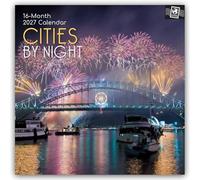 Cities by Night - Städte bei Nacht 2027 - 16-Monatskalender: Original Gifted Stationery-Kalender [Mehrsprachig] [Kalender]