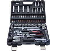 Citomerx mallette à outils Profi - Jeu de clés à douilles 94 pces 1/4" 1/2