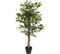 Citronnier Artificiel avec 3 troncs Vert 120 cm PP