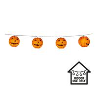 Citrouille Lampion Guirlande lumineuse - Décoration Halloween 185cm
