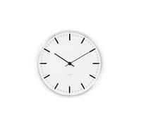 Arne Jacobsen Clocks Horloge murale Arne Jacobsen City Hall Blanc. Ø21 cm
