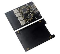 Citywalk Carte Adaptateur 2,5 Pouces 4 TF vers SATA, Disque SSD Auto-Fabriqué, pour Carte Raid de Groupe Micro-SD vers SATA, 500197605