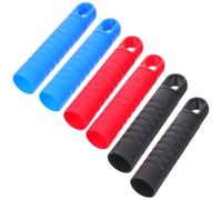 CIYODO 6 Pièces Capuchon de Poignée de Rechange pour Balai et Serpillière | Anti-dérapant, avec Crochet Suspendre, Compatible avec Manches de 25mm, Usage Ménage Quotidien