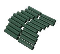CIYODO Connecteurs pour Piquets de Jardinage 8mm en PP Vert, 50 Pièces, Adaptés aux Légumes Grimpants et Haricots, Protection Sécurisée des Tiges pour Jardinage Vertical à Domicile