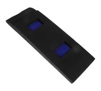 CIYODO Coussin de Genou en Noir Antidérapant Bords Larges et Épais, Absorbe Chocs Sol, pour Travaux Sol et Entretien Extérieur