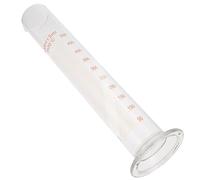 CIYODO Cylindre gradué en verre de 500 ml avec échelle précise, cylindre de laboratoire en verre borosilicate pour école, laboratoire, expériences scientifiques et mélange précis
