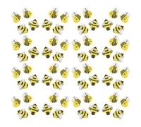CIYODO Gomme Abeille Mini 150 Pièces Jaune en TPR pour Enfants et Fourniture Scolaire Efficace pour Effacer Les Erreurs