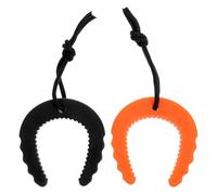 CIYODO Lot de 2 butoirs de porte de sécurité pour équipement de pompier, cale de porte d'urgence, en plastique, protection anti-pincement, pour portes coupe-feu de type C, pour la police et les