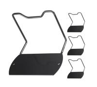 CIYODO Lot de 4 Clips Fixation Matelas en Fer Noir Antidérapants pour Tatami et Canapé, Solution Polyvalente pour Tapis et Chambre à Coucher