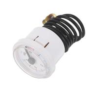 CIYODO Manomètre de Pression Accessoire pour Chaudière Murale et Chauffage Sol Raccord 6mm en Métal et Plastique Compatible Systèmes de Chauffage Domestique