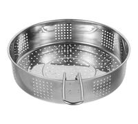 CIYODO Panier Vapeur pour Cuisson Vapeur 25 CM en Acier Inoxydable Casserole Poignée Pliable