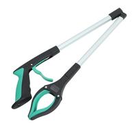 CIYODO Pince à Ramasser Déchets Pliable en Alliage D'aluminium Griffes Antidérapantes, Manche Long pour Ramassage sans Se Pencher, pour Parcs et Seniors