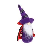 CIYODO Poupée Chauve-Souris GNOME Halloween Décorative pour Maison Pourpre | Cloth, Lovely Design Chic Charmant, Figurine Ornementale, Style Eye-catching, Usage Intérieur Saisonnier