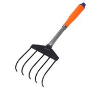 CIYODO Râteau à Griffes en Acier Inoxydable Dents Pointues, Outil de Plage pour Ramasser Palourdes et Coquillages sur Sable Couleur Aléatoire