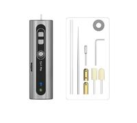 CJ-1Pro Dissolvant de colle électrique avec têtes de polissage OCA | Réglage à 9 vitesses, lumière de travail LED intégrée, réparation de téléphone portable, kit de réparation d'écran de