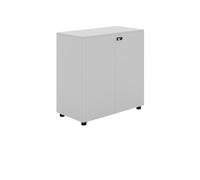CJHFR472SG Armoire de Rangement Grande Armoire Basse Blanche à Deux Portes for Salle de conférence, Garde-Manger, Bureau, classement, séparation avec serrures Bureau