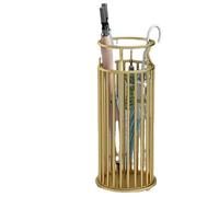 CJHFR472SG Porte-Parapluie Porte-parapluie d'art en fer de luxe léger nordique, porte-revues Bureau(Gold)