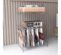 CJWKXQOL Étagère HiFi en Acrylique avec Rangement pour Disques
