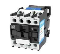 CJX2-1810 LC1 AC Contactor 18A 3 Phase 3-Pole NO Coil Voltage 380V 220V 110V 36V 24V 50/60Hz Din Rail Mounted 3P+1NO Normal Open(CJX2-1801(NC) 110VAC)