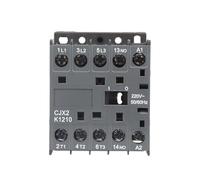 CJX2-K AC Contactor 3P 3main 1NO/3main 1NC Coil Voltage 220V 50/60Hz 6A 9A 12A 1pcs(CJX2-K-0610)