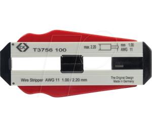 CK T37556100 - Pince à dénuder de précision 1,00 mm