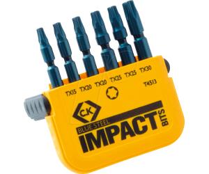CK T4513 - Jeu d'embouts Blue Steel, Torx, 6 pièces (TX)