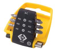 CK Tools T4517 Embout De Tournevis Clip - PZ Lot De 7