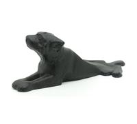 CKB LTD Butée de porte en fonte robuste en forme de chien - Décoration intérieure ou extérieure lestée pour salle de bain, salon, chambre, cuisine, porte de bureau