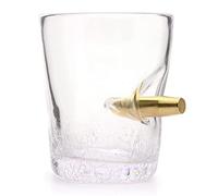 CKB Ltd - Verre à spiritueux fantaisie avec balle intégrée 300 ml pour scotch, bourbon, whisky, brandy