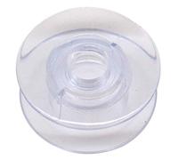 CKPSMS Lot de 20 bobines concaves transparentes #4120975-45 pour Viking 1,1+, Husqvarna Viking 1100, blanc 3200, 9800