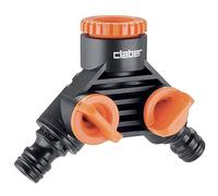 Claber 8599 Lot de 8 Prises à 2 robinets 3/4 F + raccords