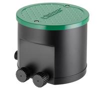 Claber Hydro-4, Regard pré-monté IP68 avec programmateur et électrovannes pour système d'arrosage