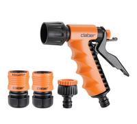 Claber Kit pistolet Ergo, pistolet et raccords automatiques pour tuyau d'arrosag