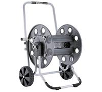 Claber Metal Gemini chariot dévidoir avec structure en métal, idéale pour des jardins de grandes dimensions