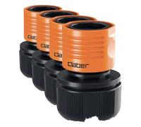 Claber Raccord 1†Max Flow (Lot de 4)