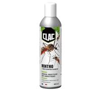 Clac® Aérosol Anti Moustiques 400ml - Insecticide Moustiques & Moustiques Tigre - Action Rapide - Huile Essentielle de Menthe - Fabrication Française - Usage Maison & Extérieur - MINTHO