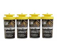 CLAC Piège à Guêpes et Frelons - Adapté Capture Frelon Asiatique - sans Insecticide - Lot de 4 - Réutilisable - Action Durable pour Jardin, Terrasse et Balcon