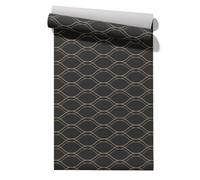 Claccis Papier Peint PVC Autocollant Kit Pose Intissé Art Géométrique Animaux Rouleau Adhesif Mural Noble Papier Pour Les Placards De Cuisine 45x500cm