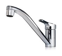 CLAGE Clage Mitigeur monocommande pour évier EKM pivotant, bec 21 cm, chrome, sans pression Quantité:1