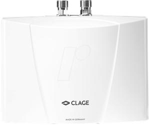 CLAGE M 4 - Chauffe-eau instantané CLAGE, 2,5 l/min, sans pression