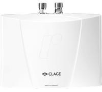 CLAGE M 6 - Chauffe-eau instantané CLAGE, 3,3 l/min, sans pression