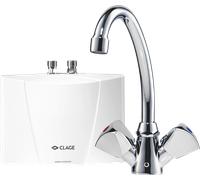 CLAGE M3/SNM - Chauffe-eau instantané CLAGE + armature, 2 l/min, sans pression